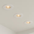 Calex slimme inbouwspot - smart led downlight dimbaar - kantelbaar - warm wit licht - wit