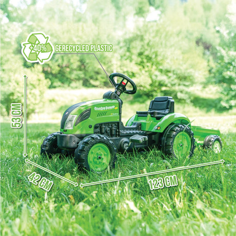 Falk Country Farmer - Jungen - Grün - Trettraktor