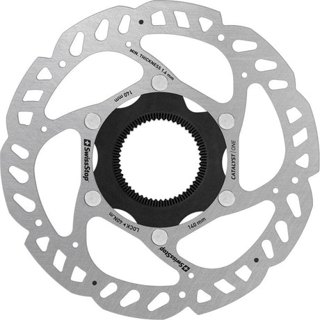 Swissstop - Bremsscheibe Katalysator ein Centerlock 140mm