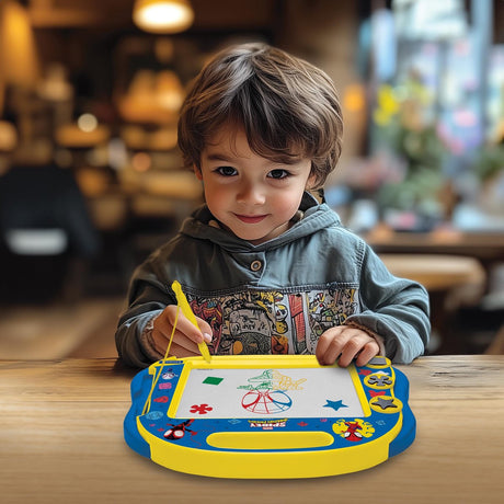 Lexibook spidey en zijn geweldige vrienden magnetisch meerkleurig tekenbord met accessoires a5 formaat