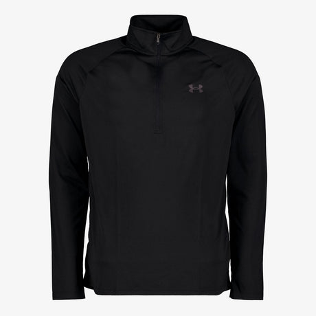 Under Armour UA Tech 2.0 1 2 Zip-Blk Herren-Sporttrikot – Schwarz – Anthrazit
