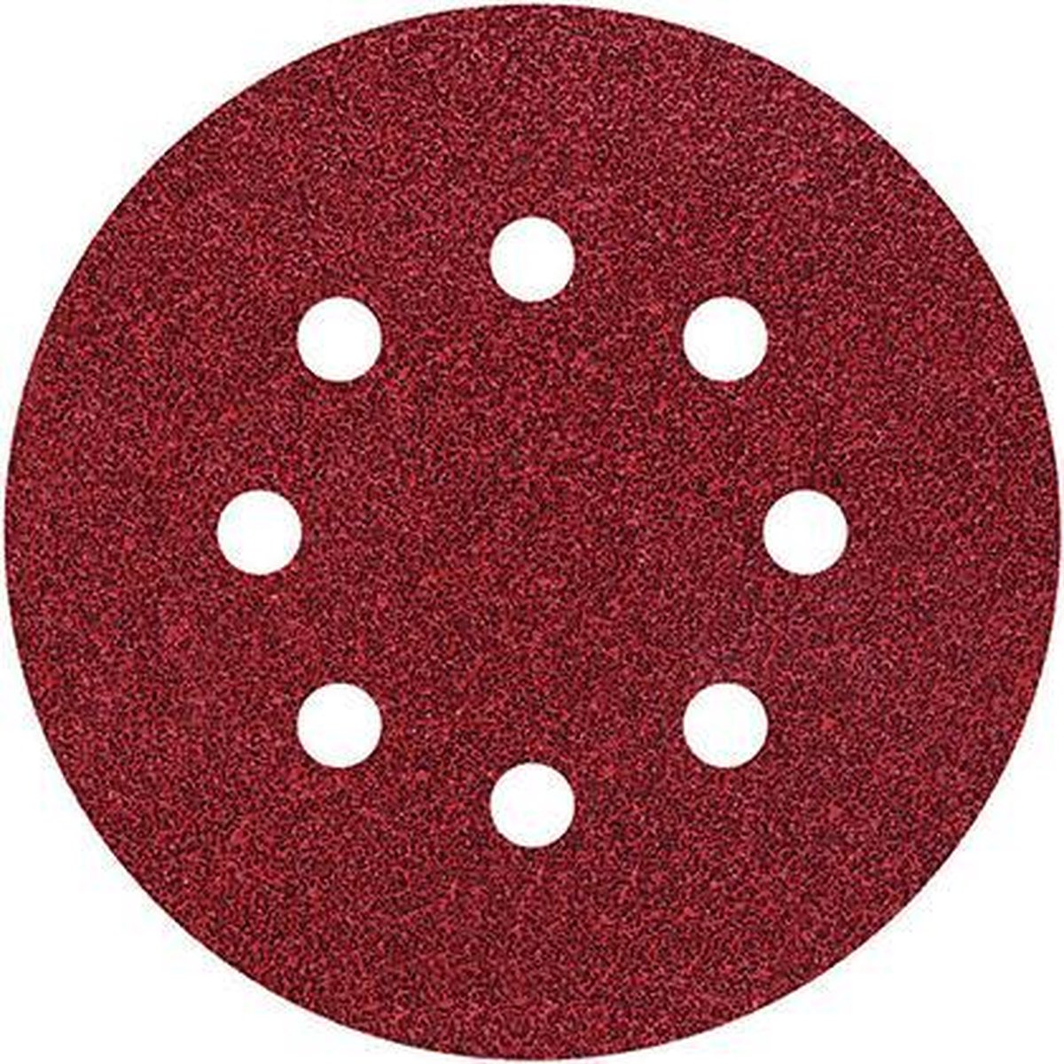 Wolfcraft - 25 klittenbandschijven voor hout metaal, ø 125 mm, korrel 120 - 2251100