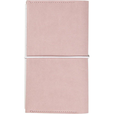 Kreativunternehmen https: www.cchobby.nl Planner-bulletjournal-size-10x18x1-5-cm-elastischer Verschluss-pink-1-teilig