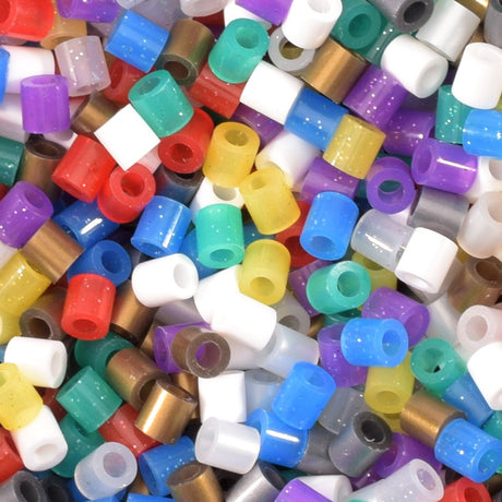 Vaessen creative strijkkralen – glitter goud – 6000 stuks