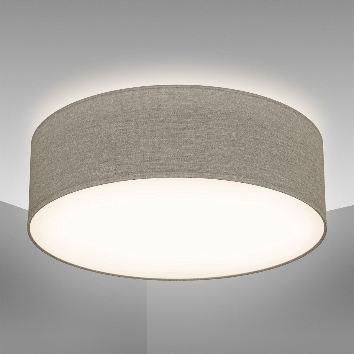 Briloner b.k.licht - Deckenleuchte - ø30cm - Taupe - exkl. E27-Lichtquelle