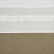 Meyco Baby-Rüschenbettlaken – gebrochenes Weiß – 75 x 100 cm – 0,3 Tog