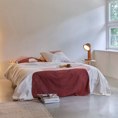 Cinderella dekbedovertrek kiezel flanel - naturel - 200x220