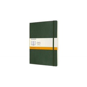 Klassisches Moleskine-Notizbuch – extra groß – Softcover – liniert – Myrtengrün