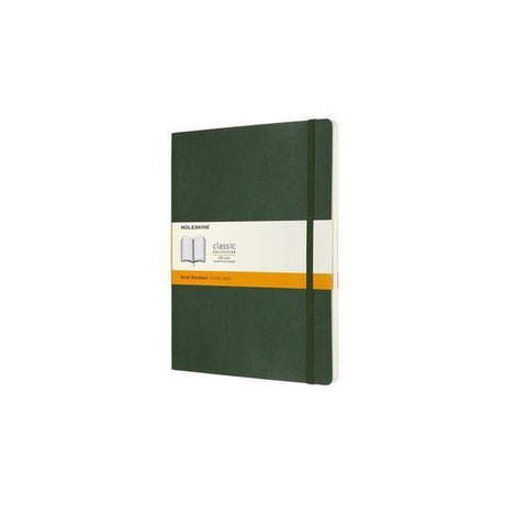 Klassisches Moleskine-Notizbuch – extra groß – Softcover – liniert – Myrtengrün