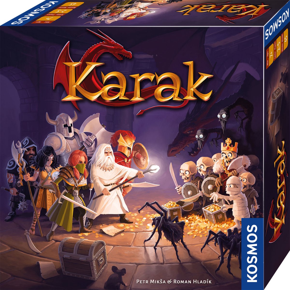 Cosmos Karak Brettspiel-Rollenspiel