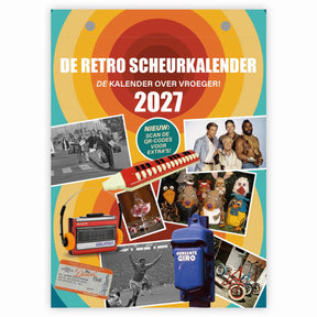 Kalenderwinkel de retro scheurkalender 2027