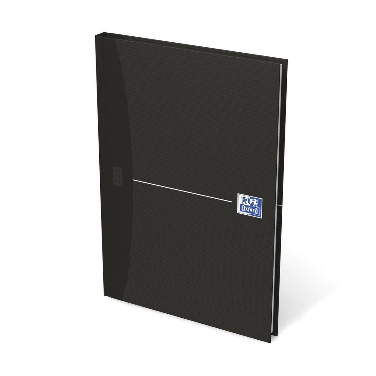 Oxford Office Essentials Hardcover-Buch, 192 Seiten, liniertes Format A5, elegantes Schwarz