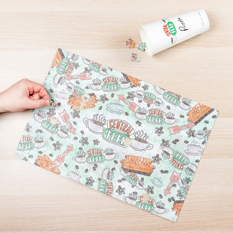 Paladone products ltd friends central perk puzzle - 400 stukken in kartonnen mok