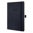 Sigel Wochenplaner 2026 Conceptum Format A5 schwarz Softcover
