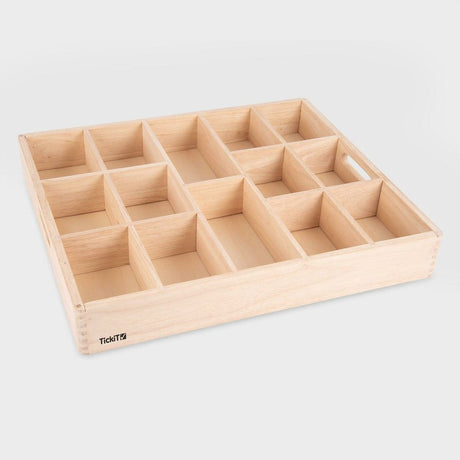 Tickit® tickit | Sortierbox aus Holz - 14-fach