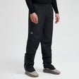 Rogelli commuter essential dames en heren regenbroek - met rits - zwart