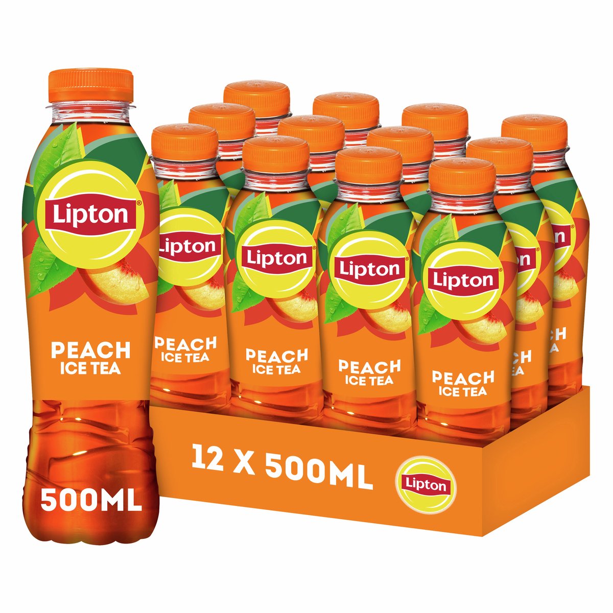 Lipton Eistee Pfirsich mit Kohlensäure (12x 50cl)