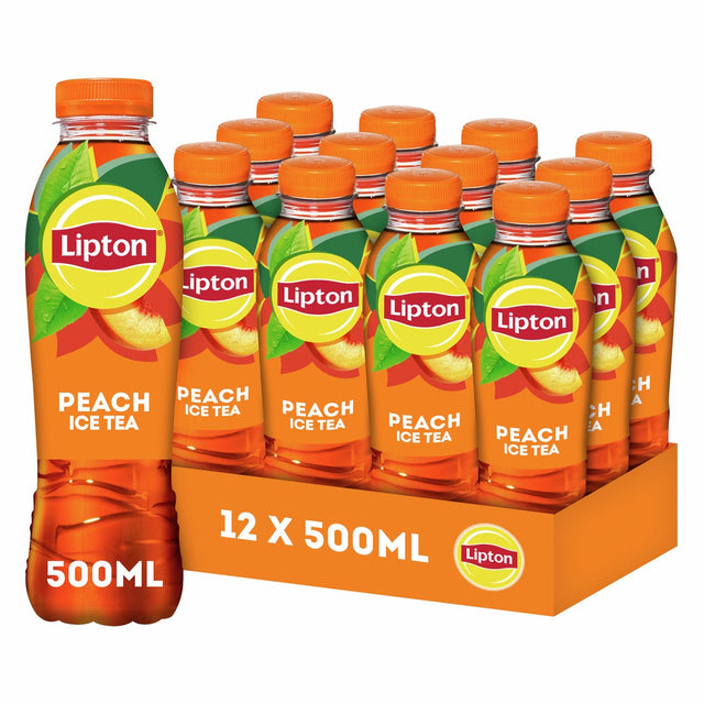Lipton Eistee Pfirsich mit Kohlensäure (12x 50cl)