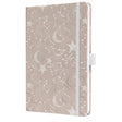 Sigel weekagenda beauty 2026 formaat a5 cosmic fantasy beige hardcover