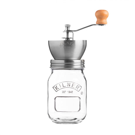 Kilner Bohnenmühle – Kaffeemühle 500 ml – einstellbarer Mahlgrad