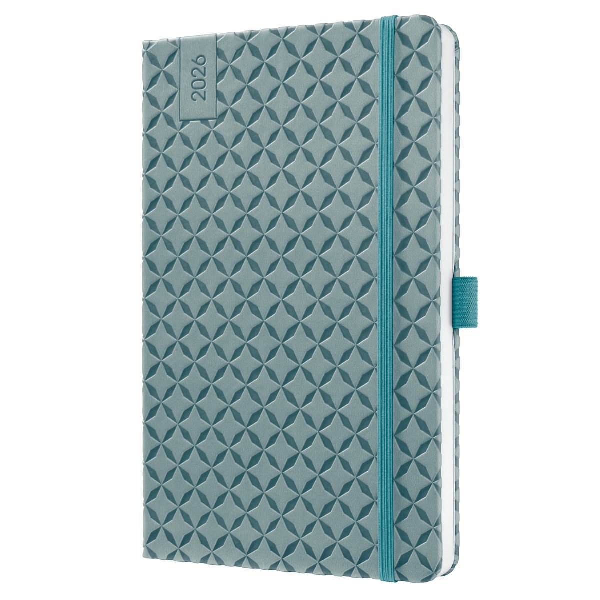 Sigel weekagenda flair 2026 formaat a5 ocean blue hardcover