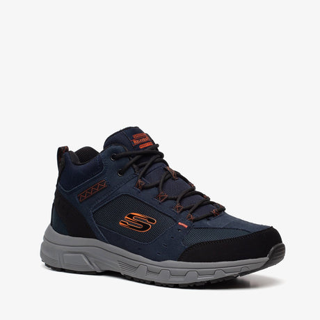 Skechers oak canyon- ironhide heren wandelschoenen - donkerblauw oranje 44