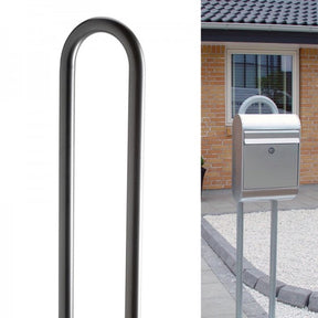 Allux brievenbusstatief 1007 zwart