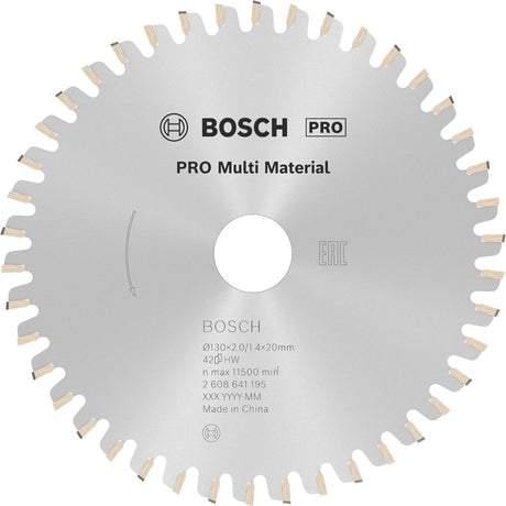 Bosch cirkzb multi 130x20 16x2 42t tr-f