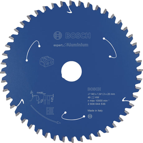 Bosch -Experte für Aluminium Circular Saw Saw Blade für Batterie