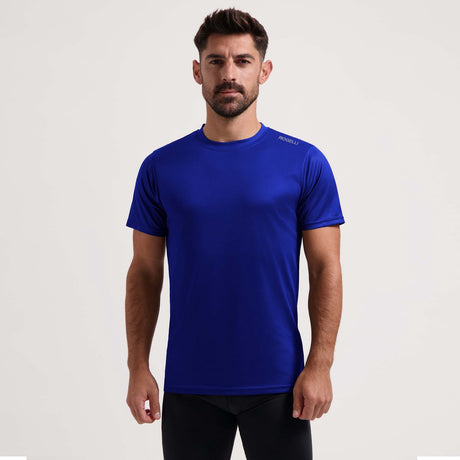 Rogelli promo heren hardloopshirt - korte mouw - blauw