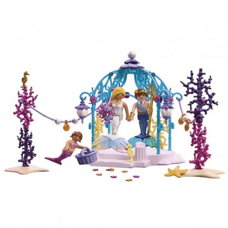 Playmobil Fantasy Magic Unterwasser-Hochzeitsspielset – magisches Meerjungfrauenspielzeug.