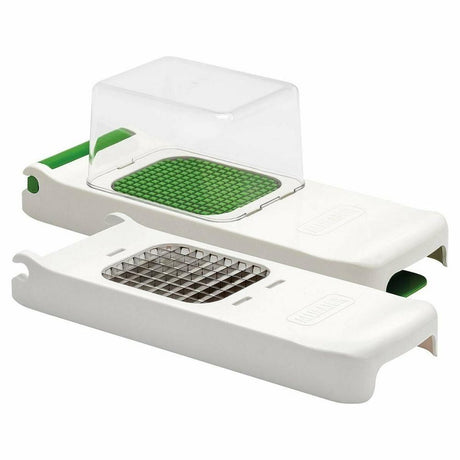 Alligator chopper set met opvangbak 2 in 1 - 6x6mm en 12x12mm