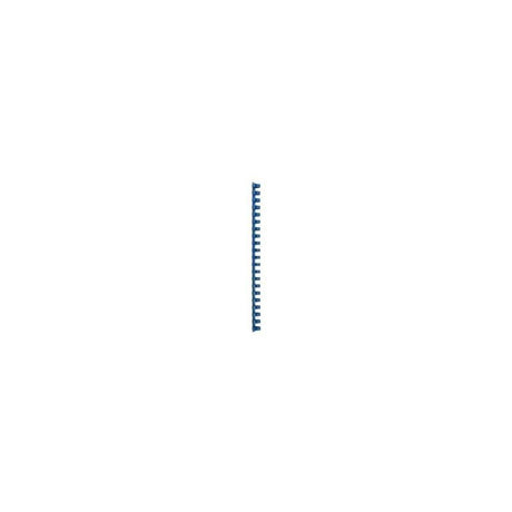 Binderücken GBC Kunststoff A4 16 mm blau 145 Blatt