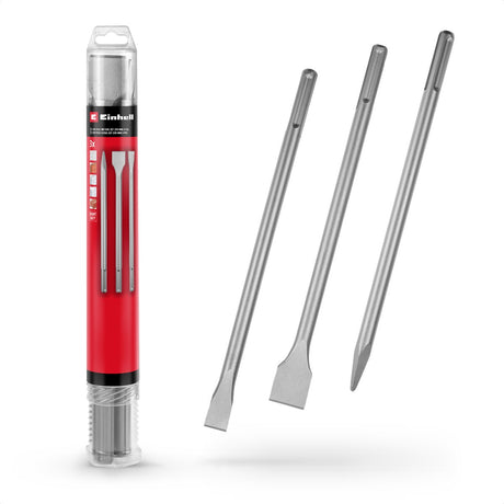 Einhell Meißel-Set – 3-teilig – 400 mm – SDS-max