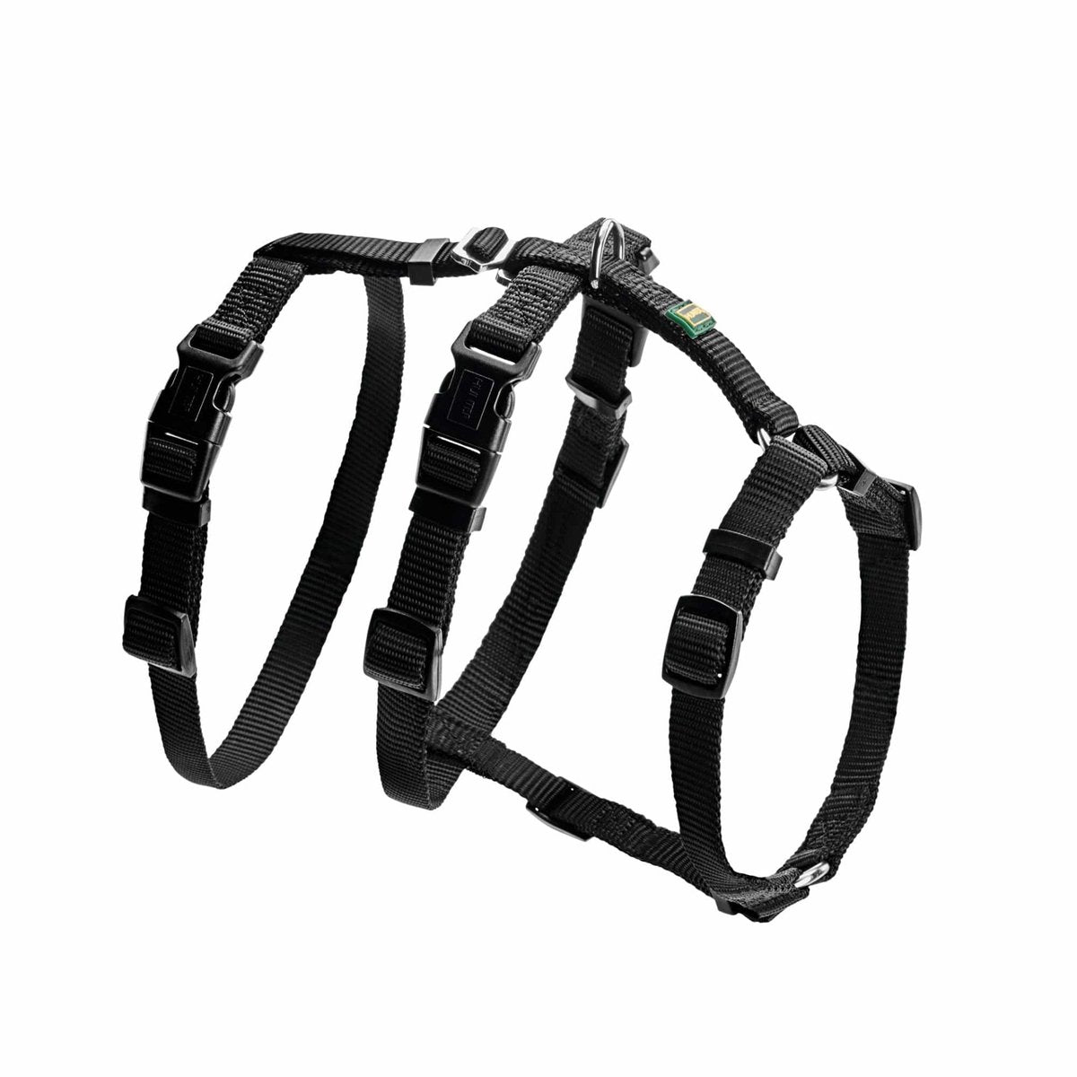 Hunter Sicherheitsgeschirr Vario Rapid Schwarz – Hundegeschirr – M-L 64-100 cm
