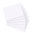 Herlitz systeemkaarten - a4 - blanco- wit- 100 stuks