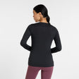 New balance sport core long sleeve dames sporttrui - black