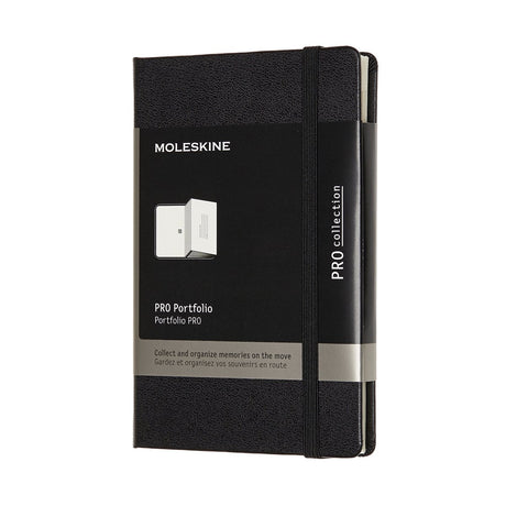 Moleskine professional portfolio - pocket - zwart