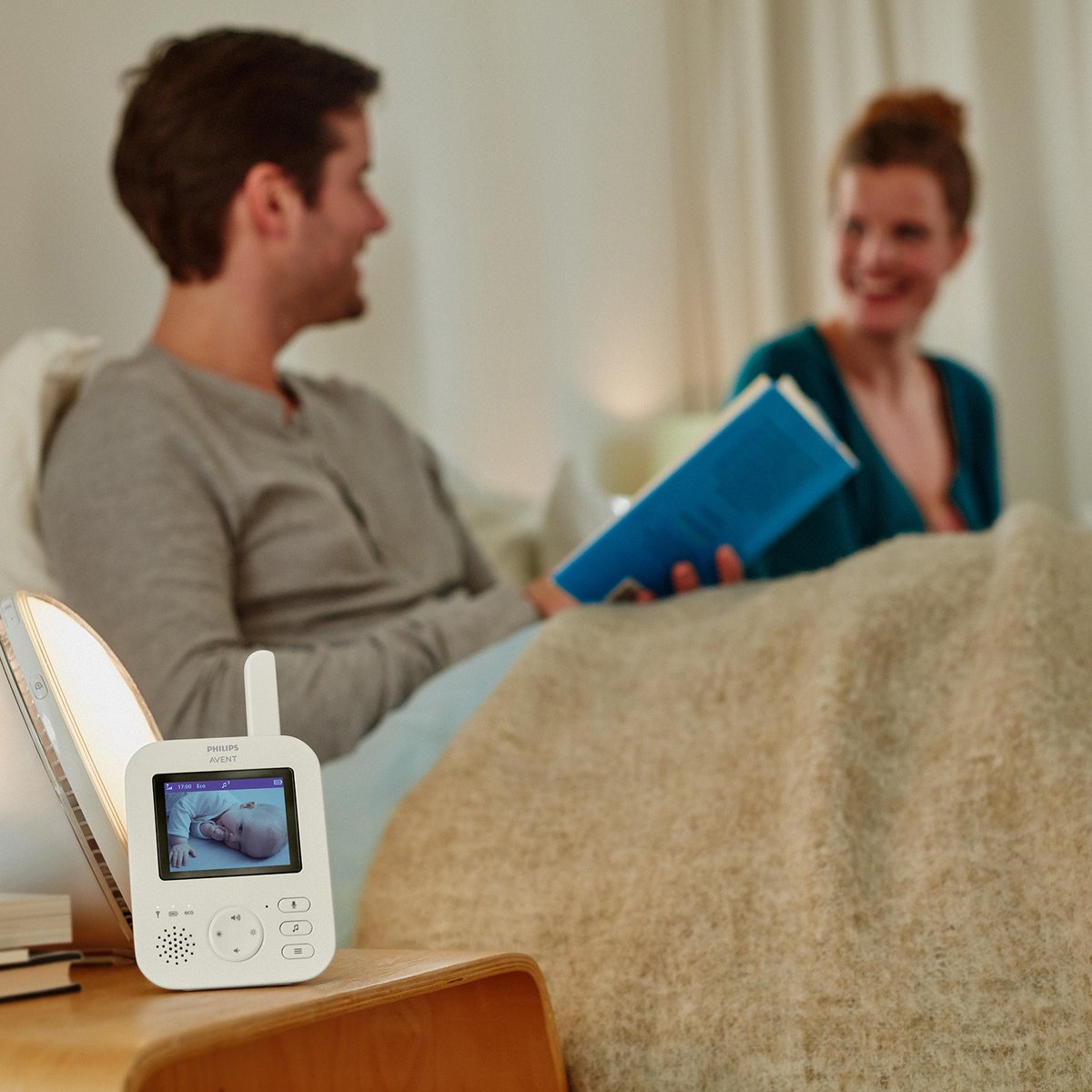 Philips avent - video babyfoon - lichtgrijs - babyfoon met camera - scd892 26