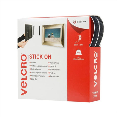 Velcro vel-ec60220 klittenband 10 meter zwart