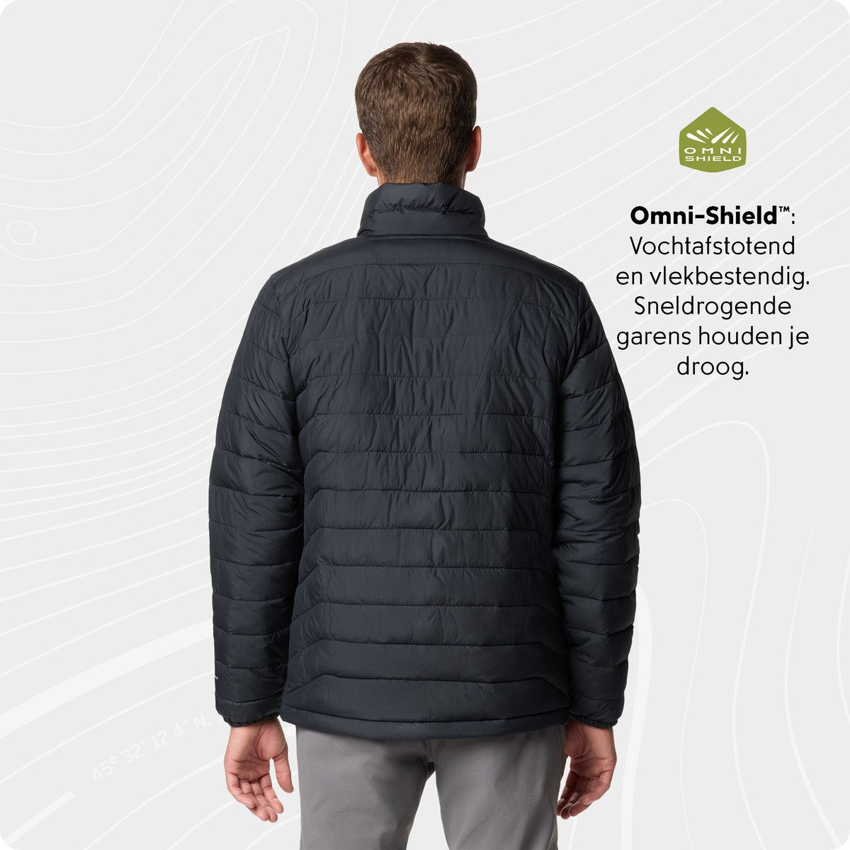 Columbia Powder Lite™ II Jacket Herren Outdoorjacke – Schwarz – Größe S