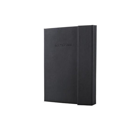 Sigel Notizbuch Conceptum Pure A5 schwarz Hardcover 194 Seiten 80 Gramm Diamant mit Magnetverschluss