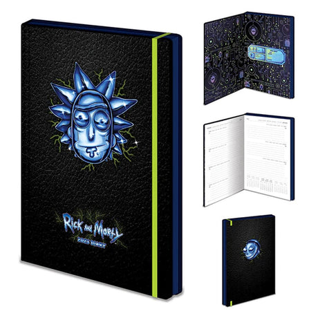 Merkloos sans marque rick and morty (cybernetics) 2023 - dagboek agenda