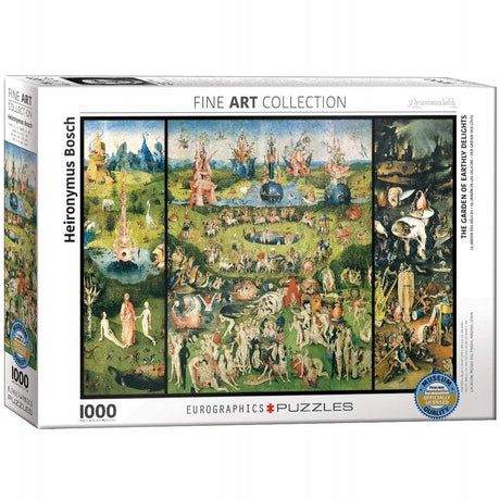 Eurographics – Der Garten der irdischen Freuden – Hieronymus Bosch – 1000 Teile 68×48cm (B×H) – Kunstpuzzle