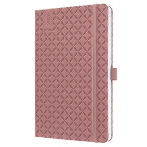 Sigel weekagenda flair 2026 formaat a5 dusty red hardcover