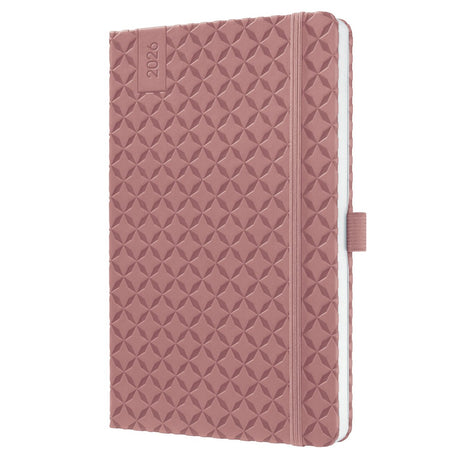 Sigel weekagenda flair 2026 formaat a5 dusty red hardcover