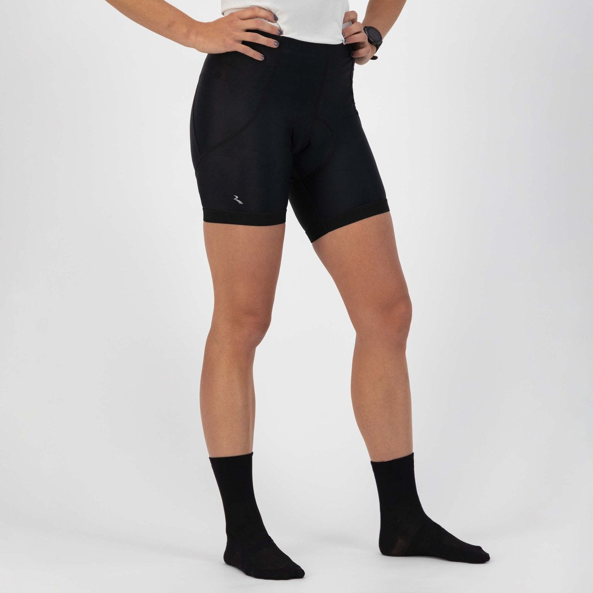 Rogelli core dames korte fietsbroek - zeem - zonder bretels - zwart