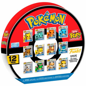 Funko pokémon pokémon (bitty pop!) vinylfiguurtjes (set van 12) unisex pop! - neutraal - standard
