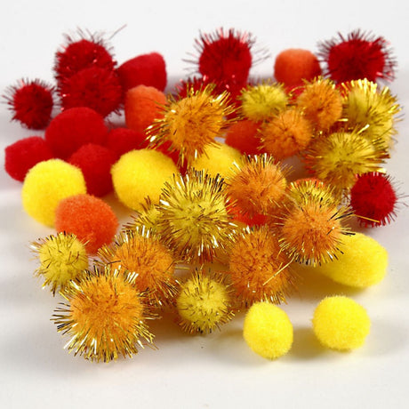 Kreativunternehmen https: www.cchobby.nl pompons-d-15-20-mm-orange-red-yellow-48-piece-1-box