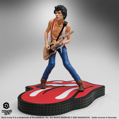 Knucklebonz The Rolling Stones Rock Iconz Statue Keith Richards (Tattoo You Tour 1981), 22 cm Statue